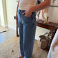 The Brynn Belted Wide Leg Jeans | Habitual