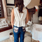 The Estelle Tank - Ivory