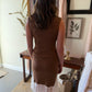 The Eloise Lace Sweater Dress