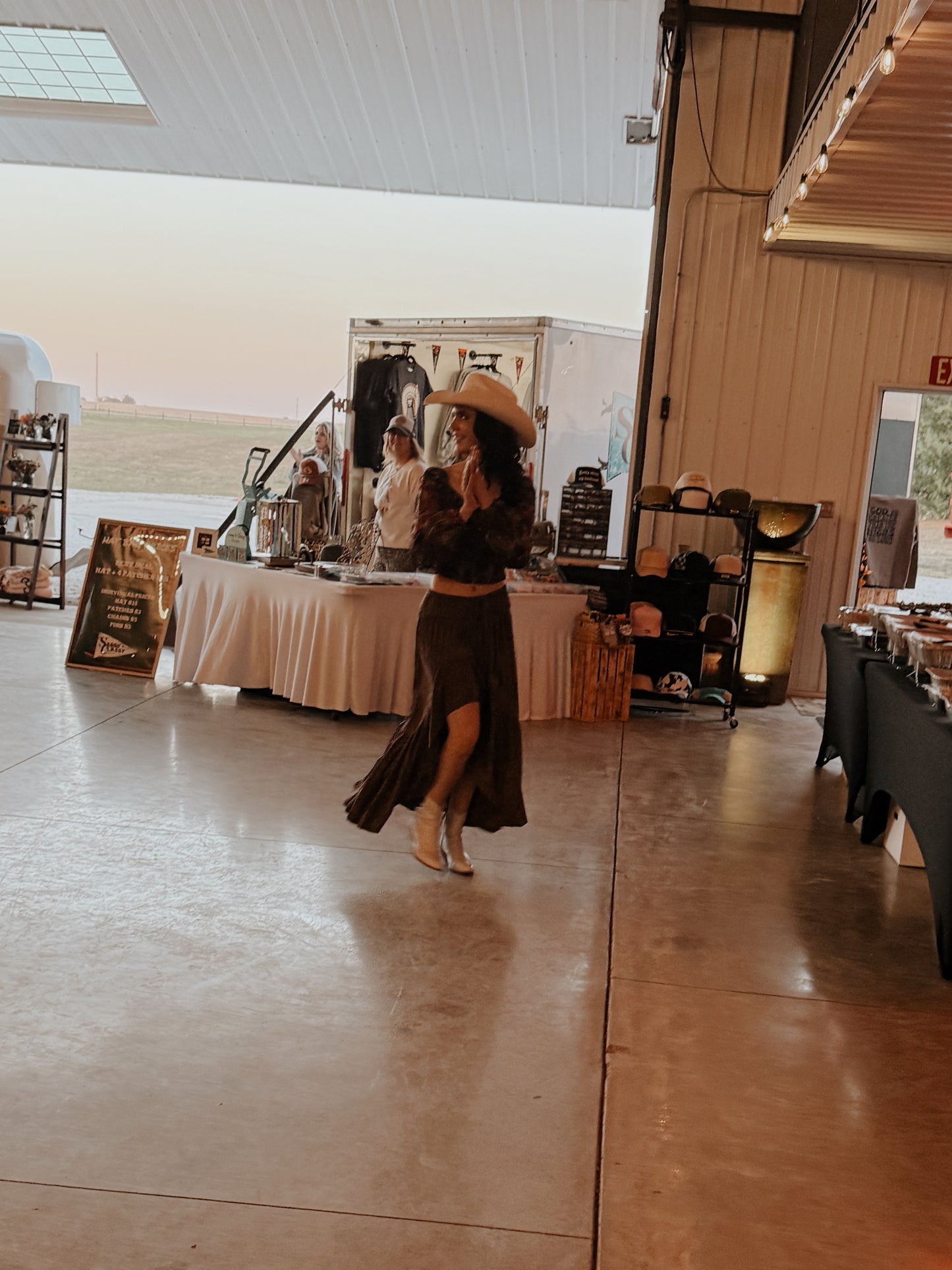 Suede A Line Maxi Skirt