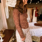 The Bramble Lace Henley
