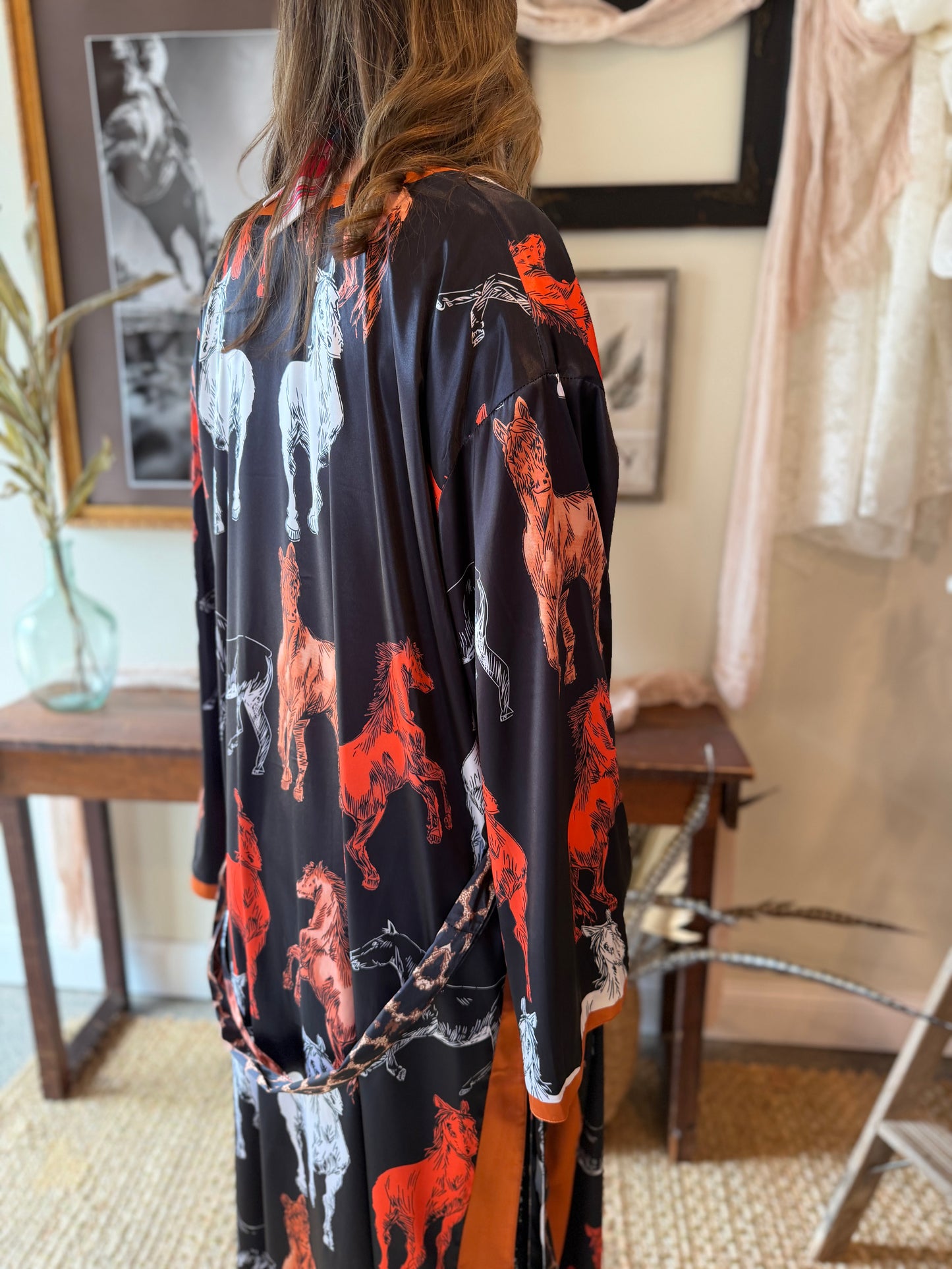 The High Plains Heiress Silk Kimono