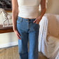 The Brynn Belted Wide Leg Jeans | Habitual