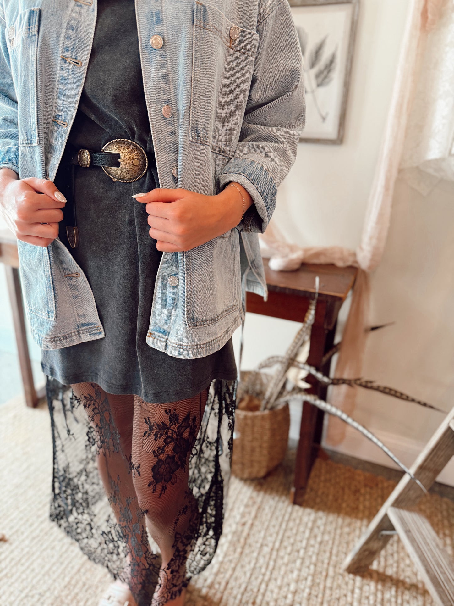 The Smoke Show Lace Dress