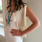 Emmelines Ivory Fringe Vest