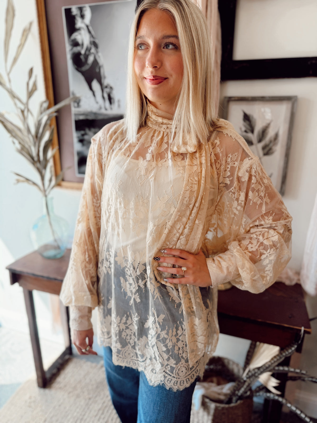 Ophelia Lace Top