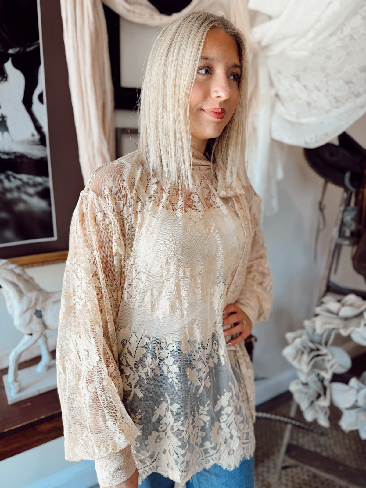 Ophelia Lace Top