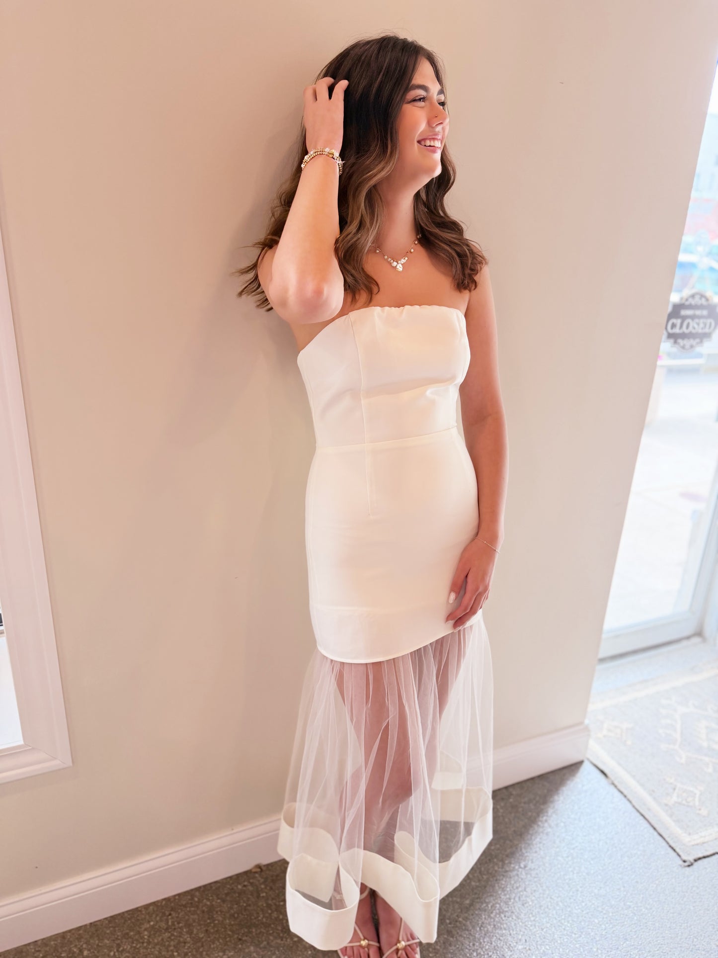 Dressed in White - Layer Dress