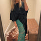 The Meadow Crochet Skirt - Green