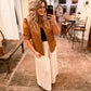 Magnolia Brown Leather Top