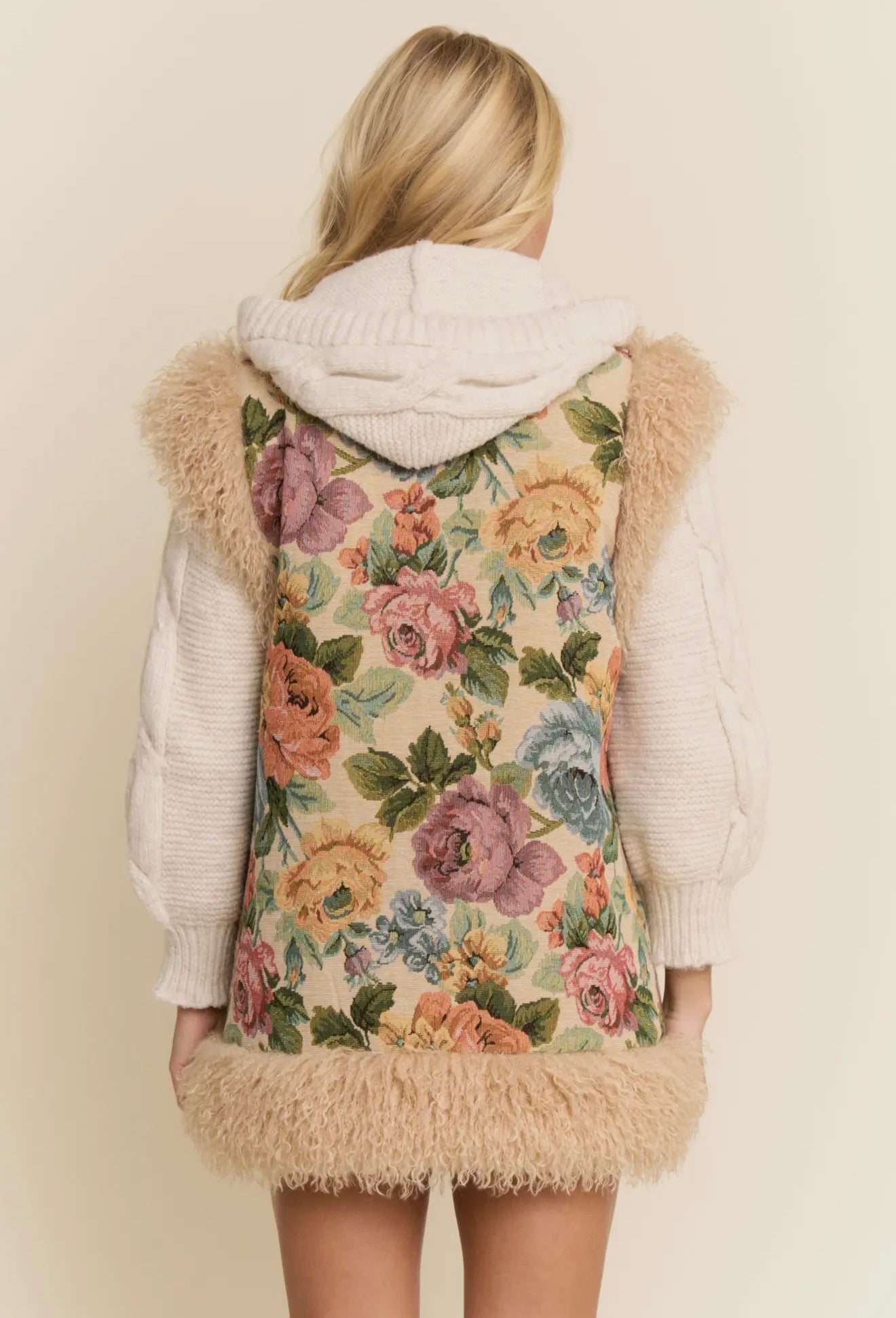 Elk Creek Jacquard Fur Vest