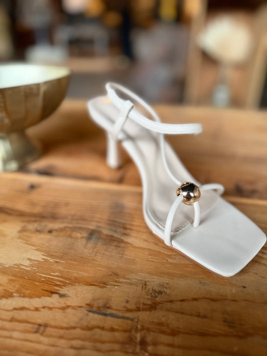 The Hisako Heel Beige