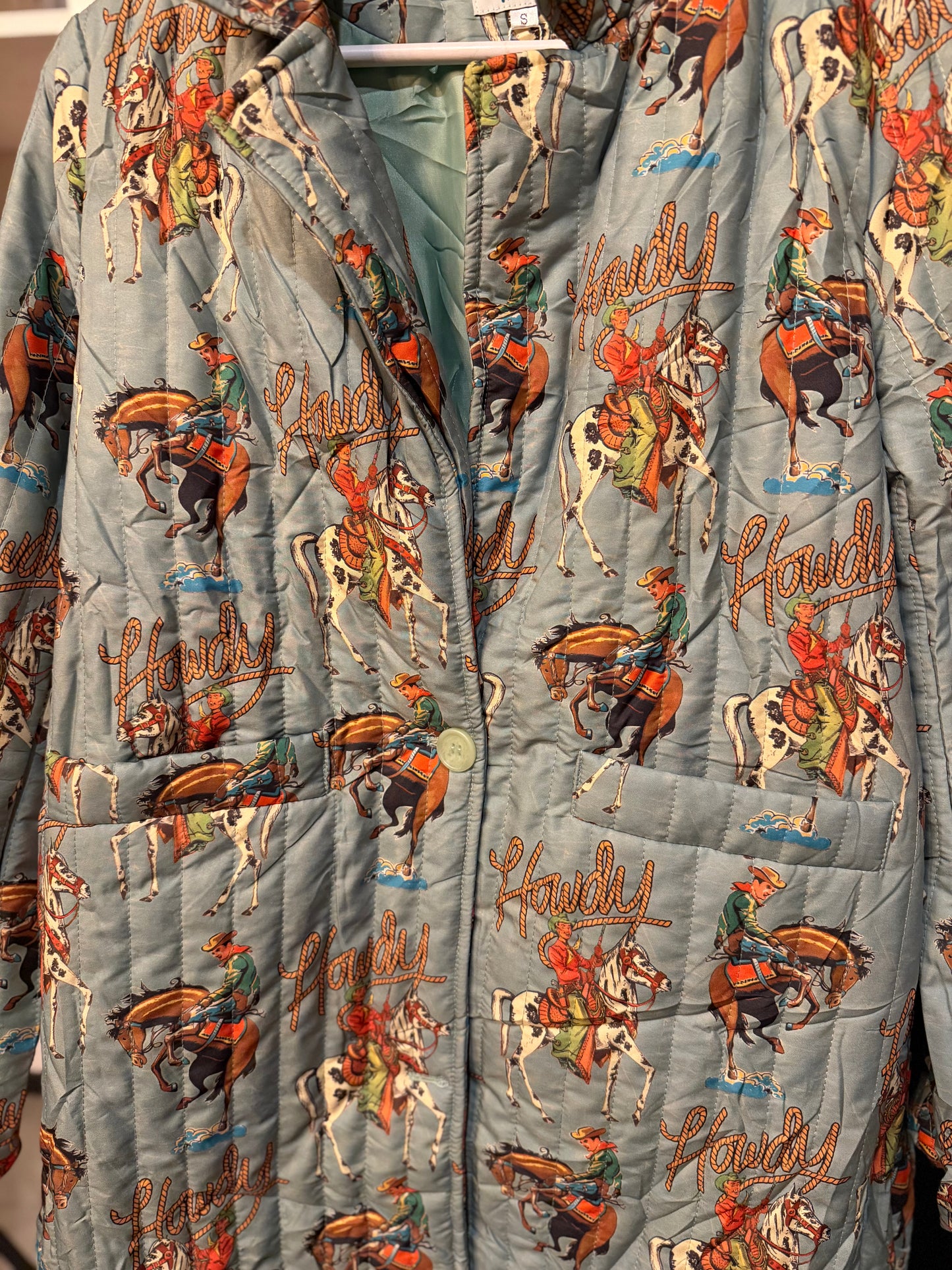 Howdy Quilted Cowboy Jacket