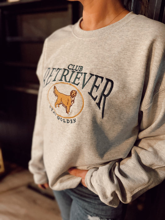 Retriever Club Oversized Pullover
