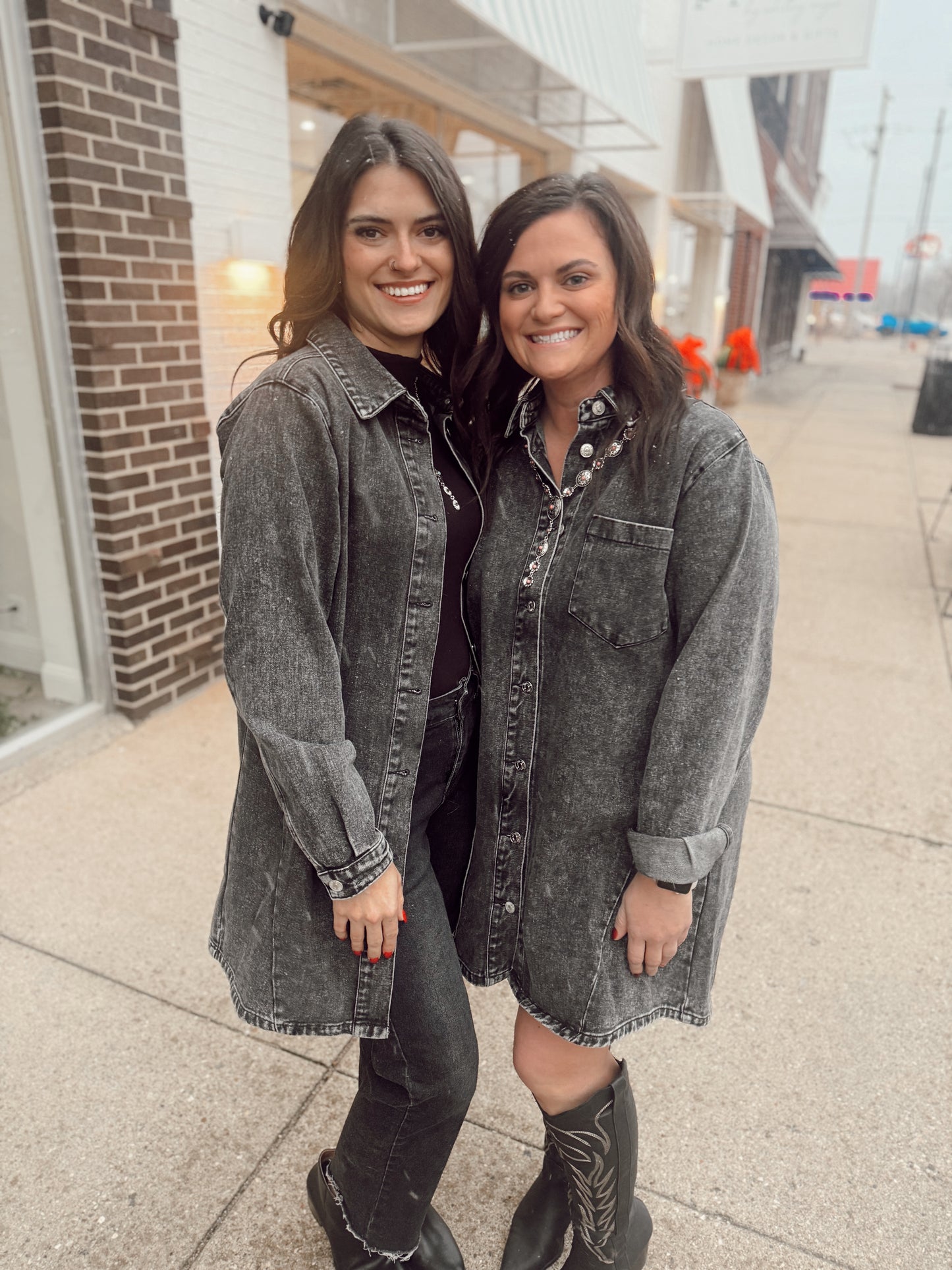 That Night - Denim Shirt / Dress