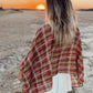 Hawthorne Plaid Tie Blouse