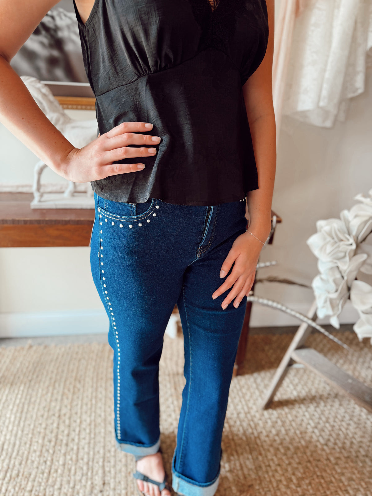 Easton Studded Jean