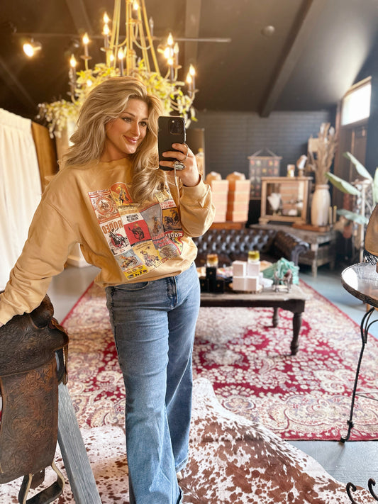 Howdy Ladies Vintage Rodeo Pullover