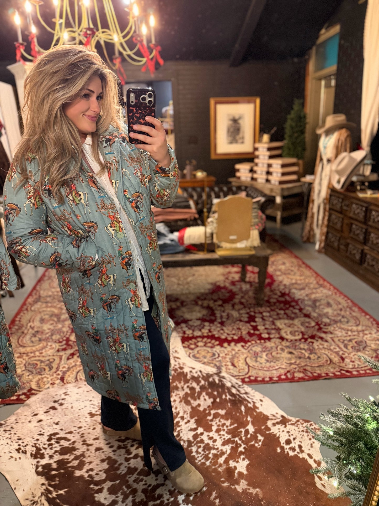 Howdy Quilted Cowboy Jacket