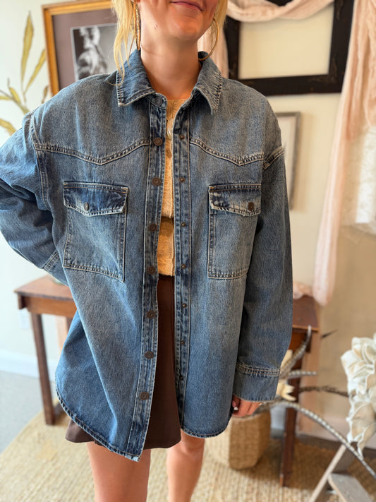 Kensington Oversized Denim Jacket
