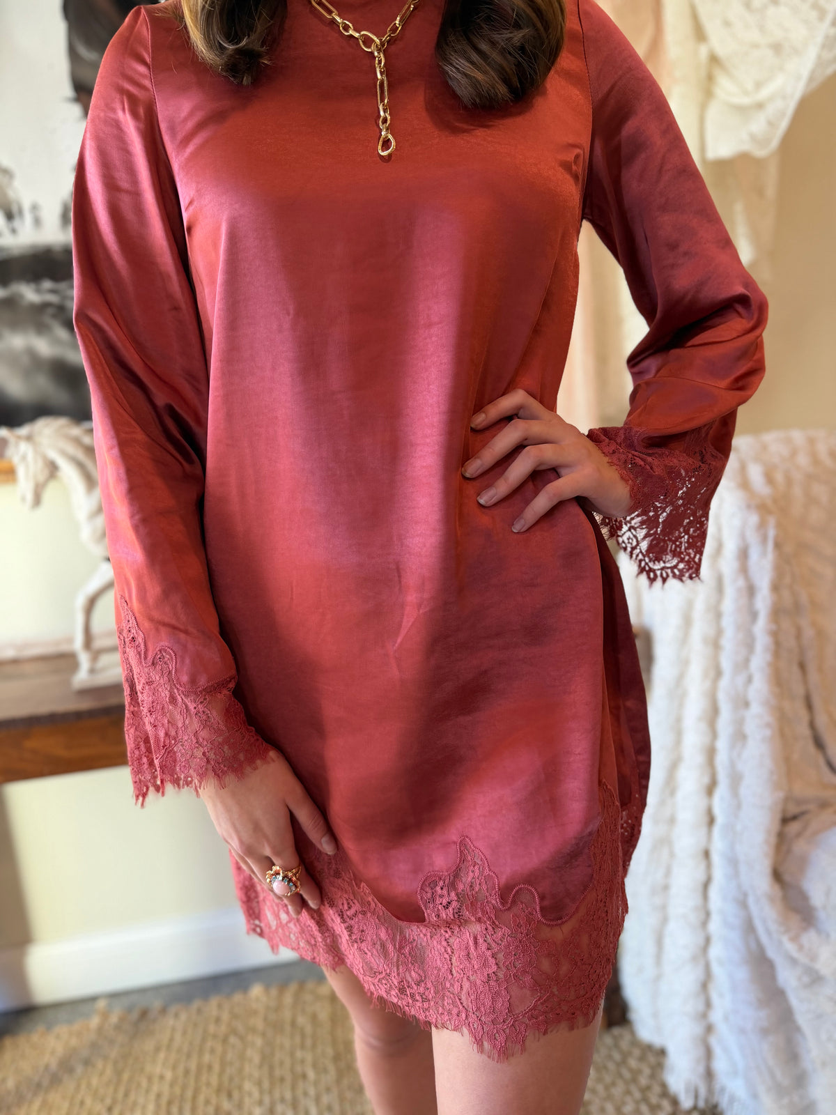 The Cranberry Estate Dress