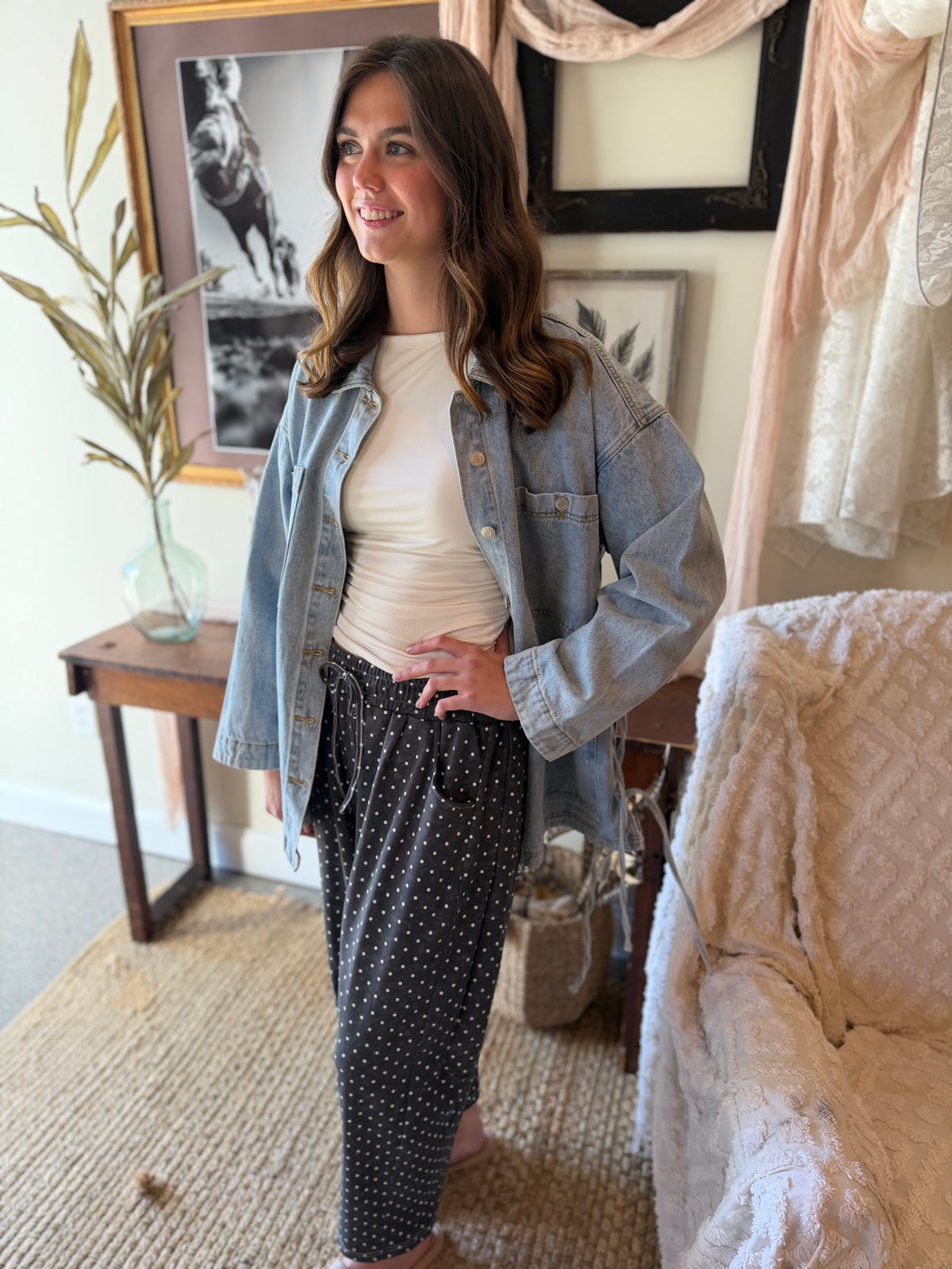 The Astor Dot Pants