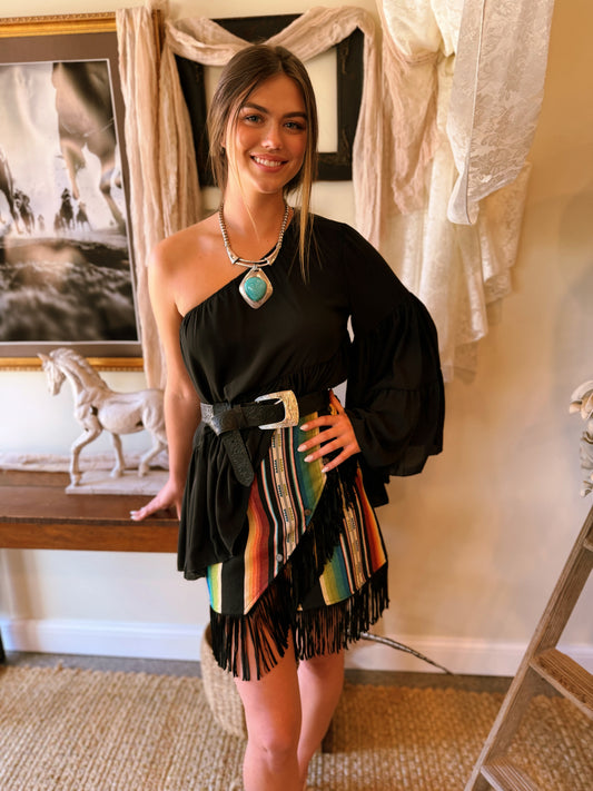 The Midnight Mirage Blouse