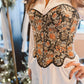 Floral Tapestry Corset Top