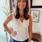 The Estelle Tank - Ivory