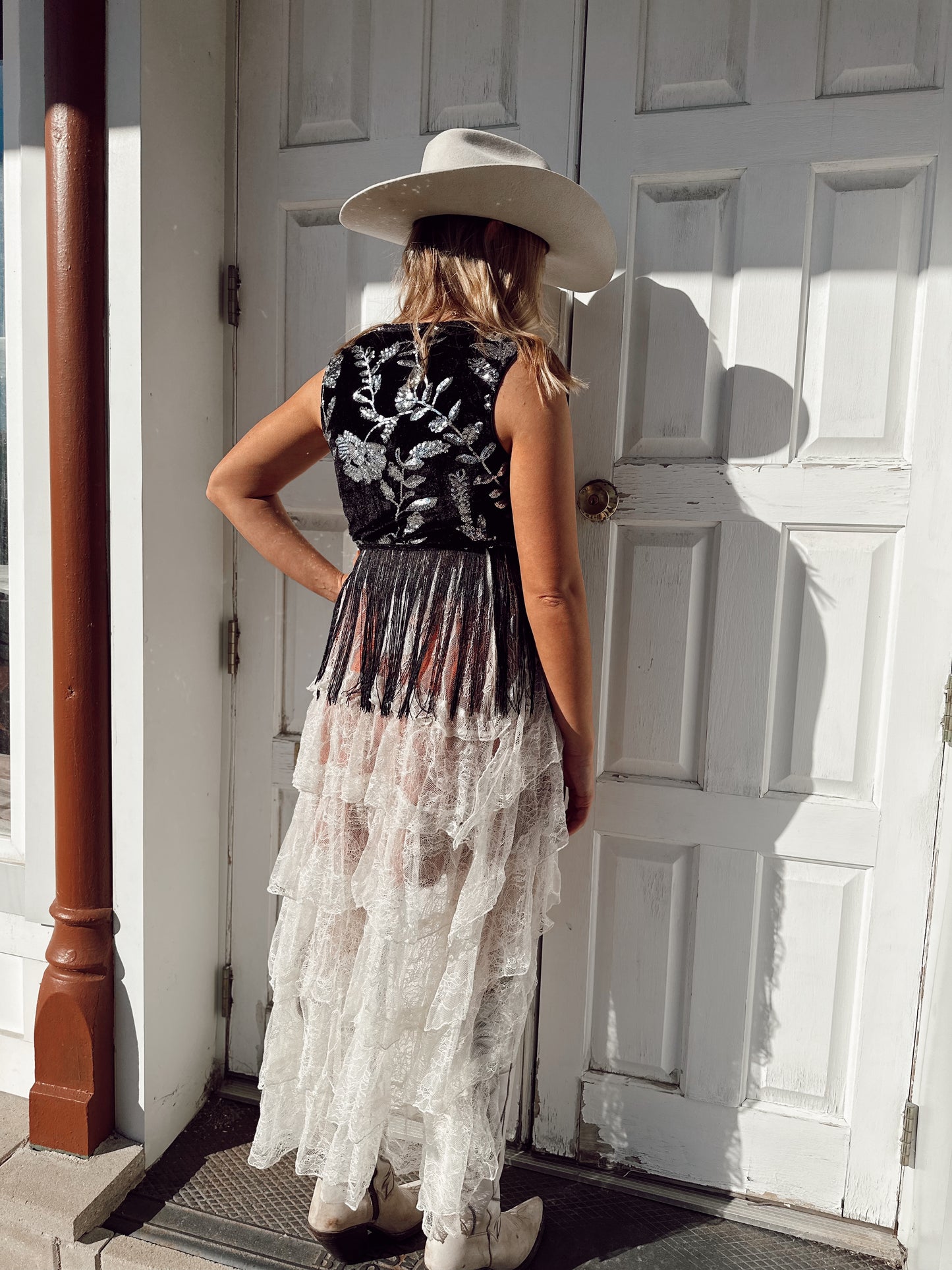 Prairie Moon Lace Duster