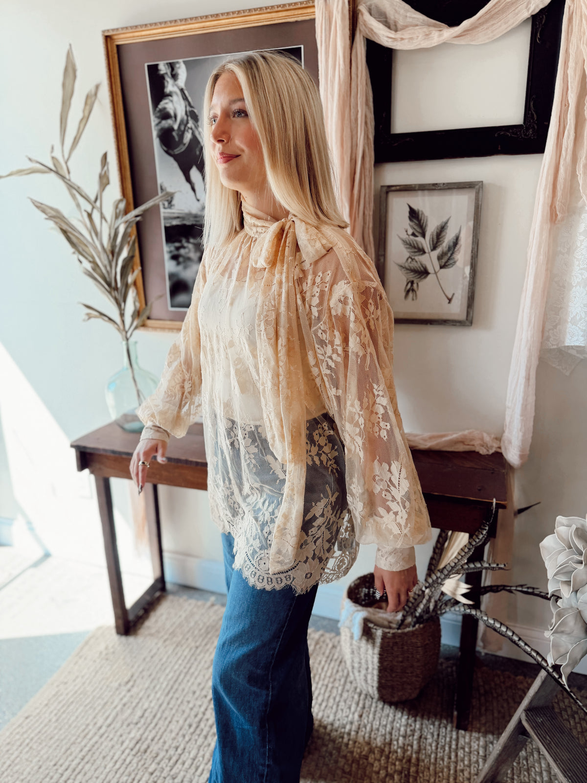 Ophelia Lace Top