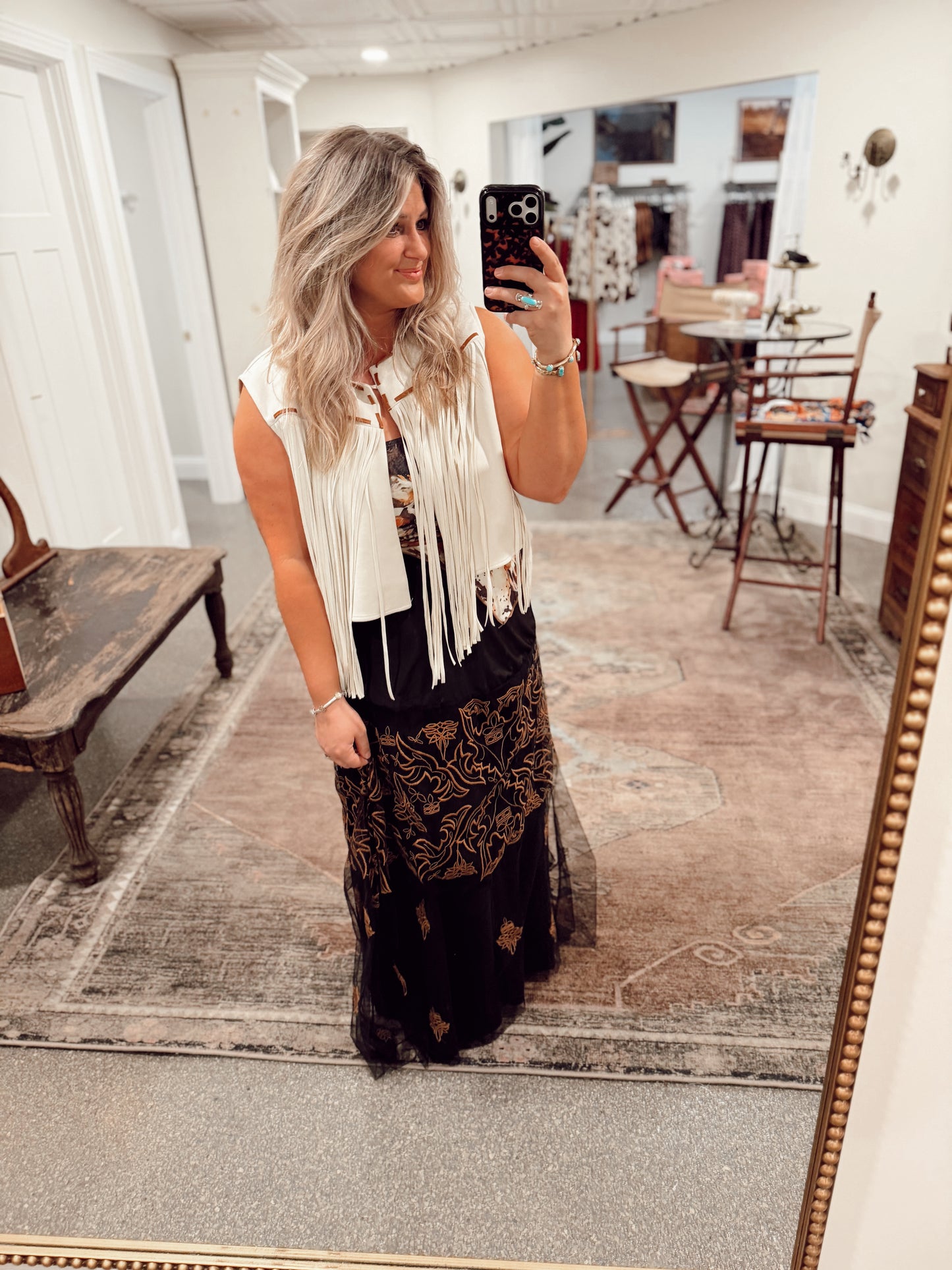 The Shadow Stitch Skirt