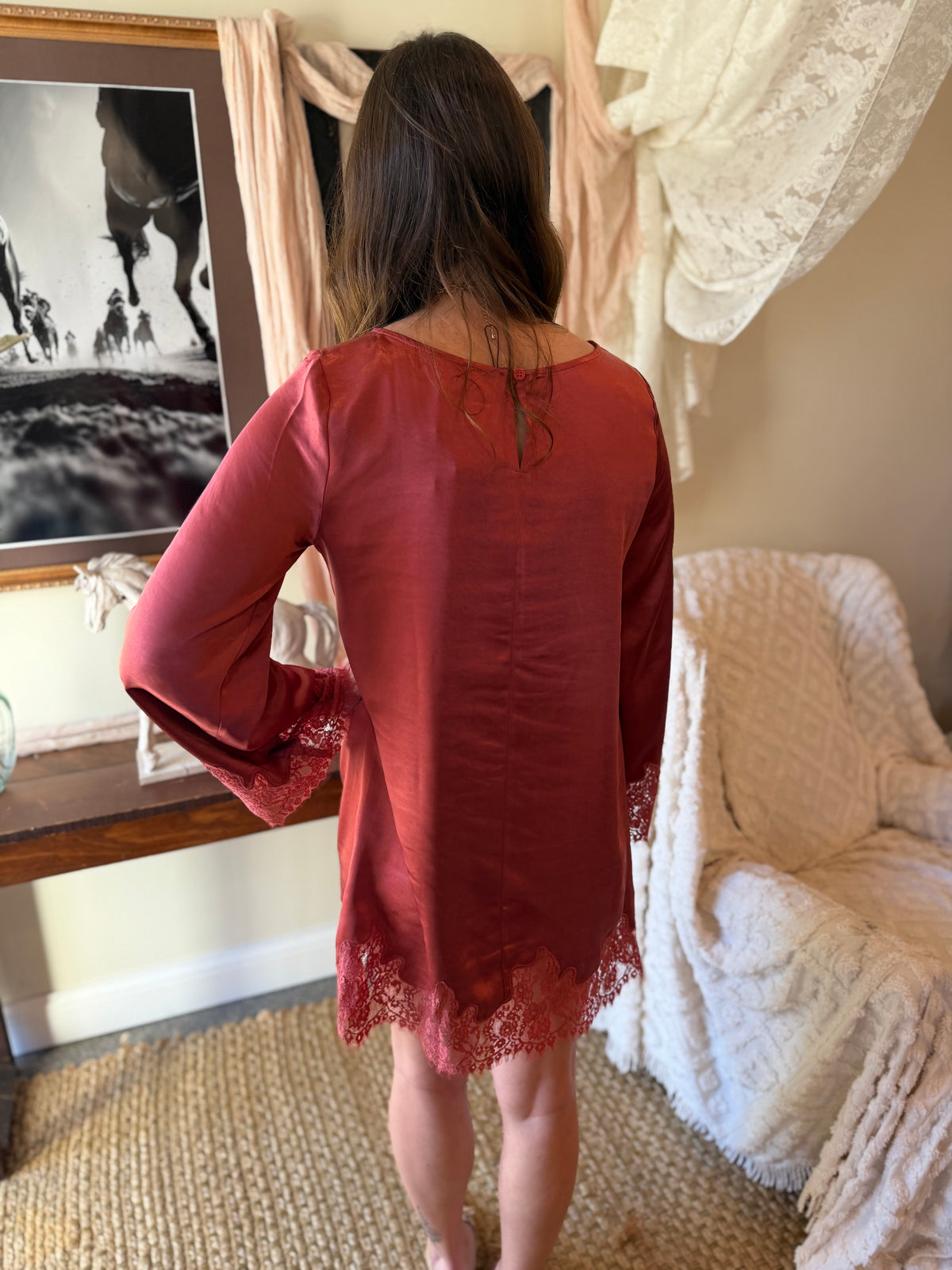 The Cranberry Estate Dress