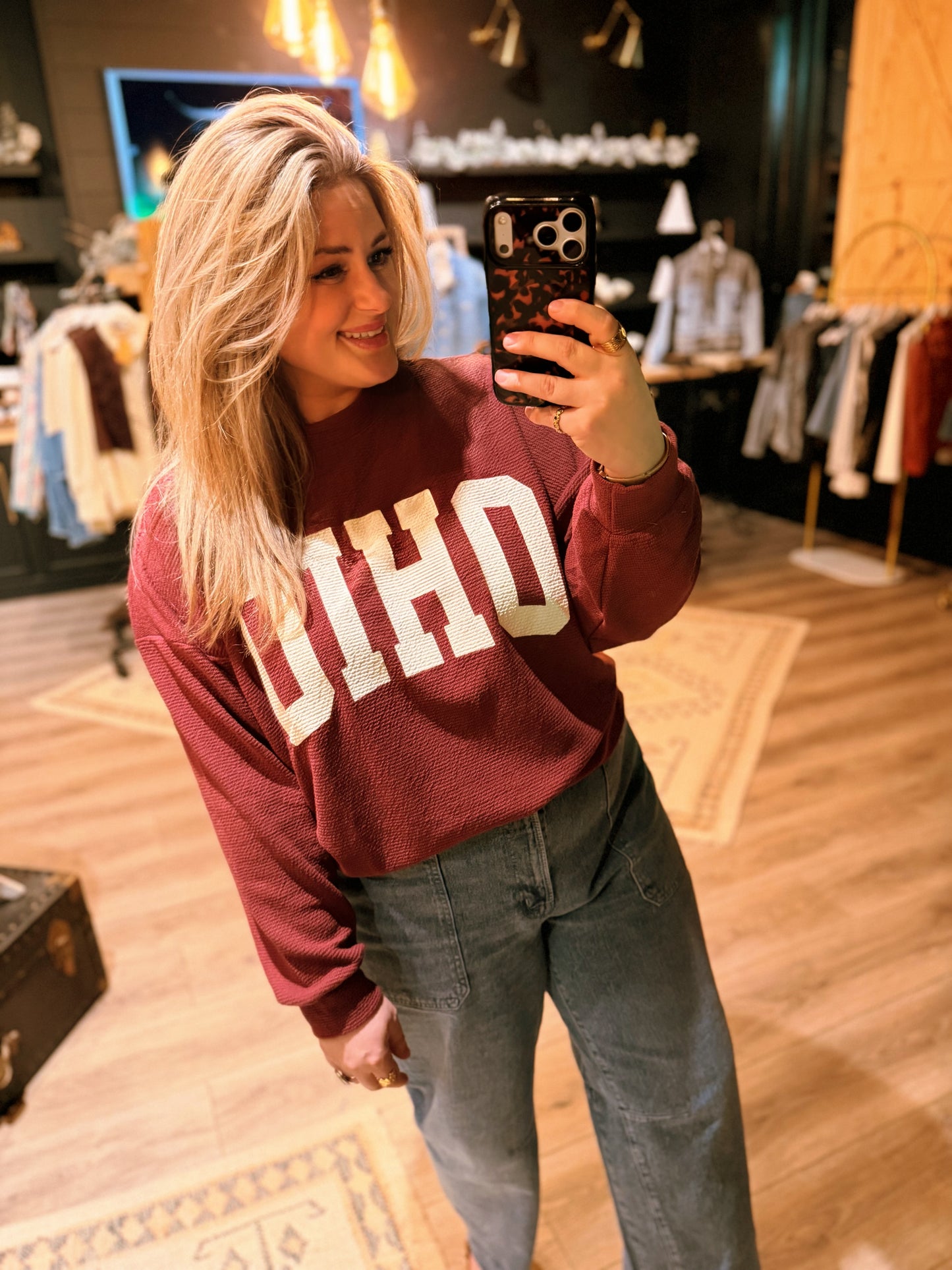 The Scarlet State Pullover