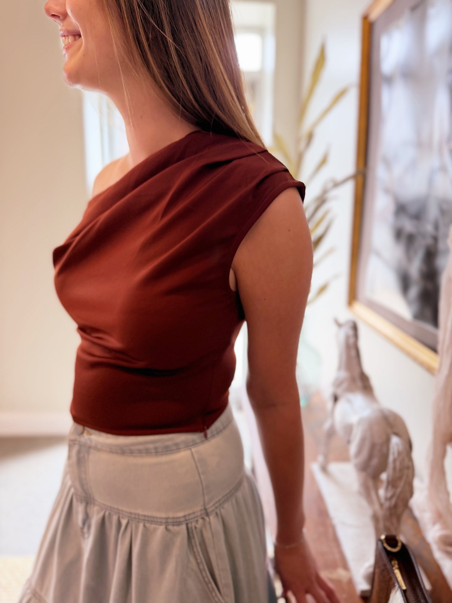 The Sienna Drape Top