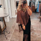 The Cordelia Dot Cape