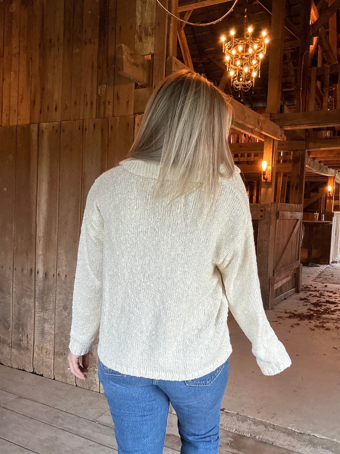 Freya’s Collared Sweater