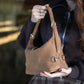 Bethany Bit Bag Suede- Limited Edition Milk Chocolate