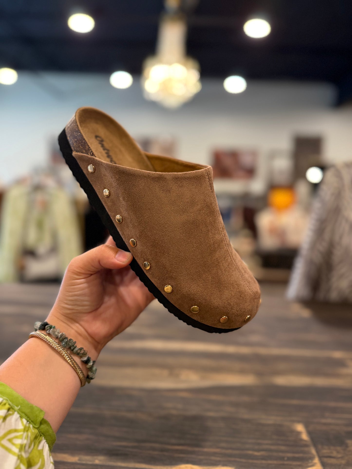 The Saddleback Studded Clog
