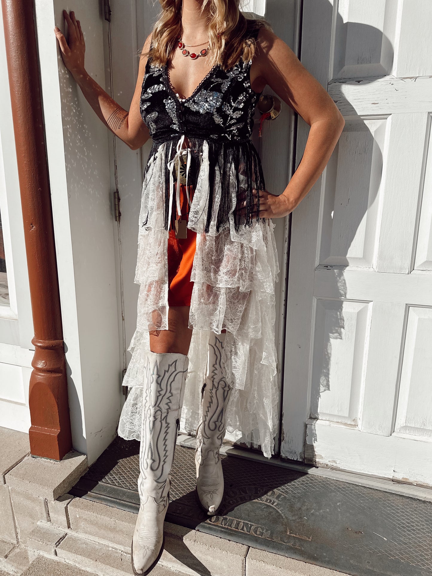 Prairie Moon Lace Duster