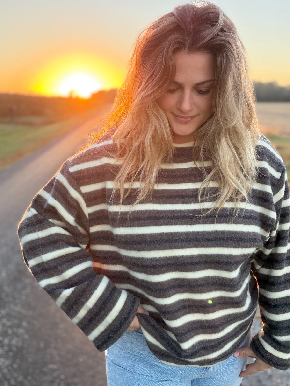 Striped Autumn Top