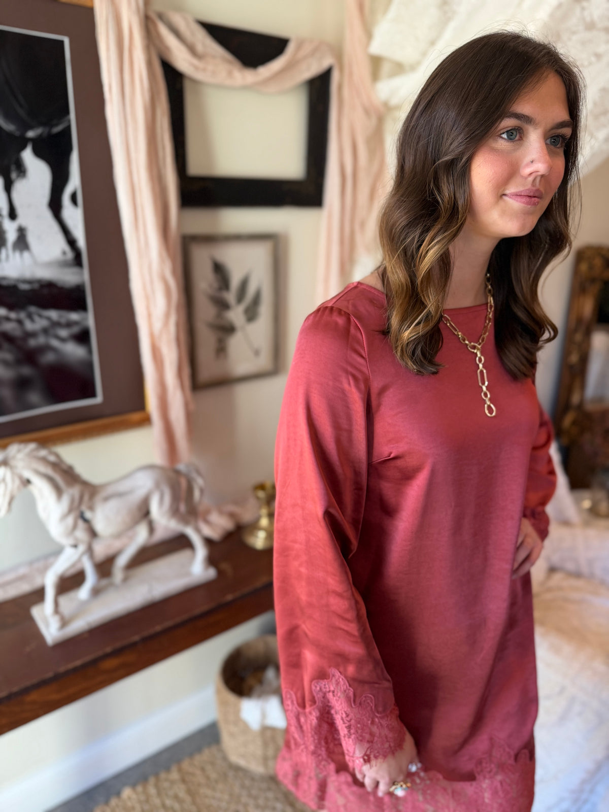 The Cranberry Estate Dress