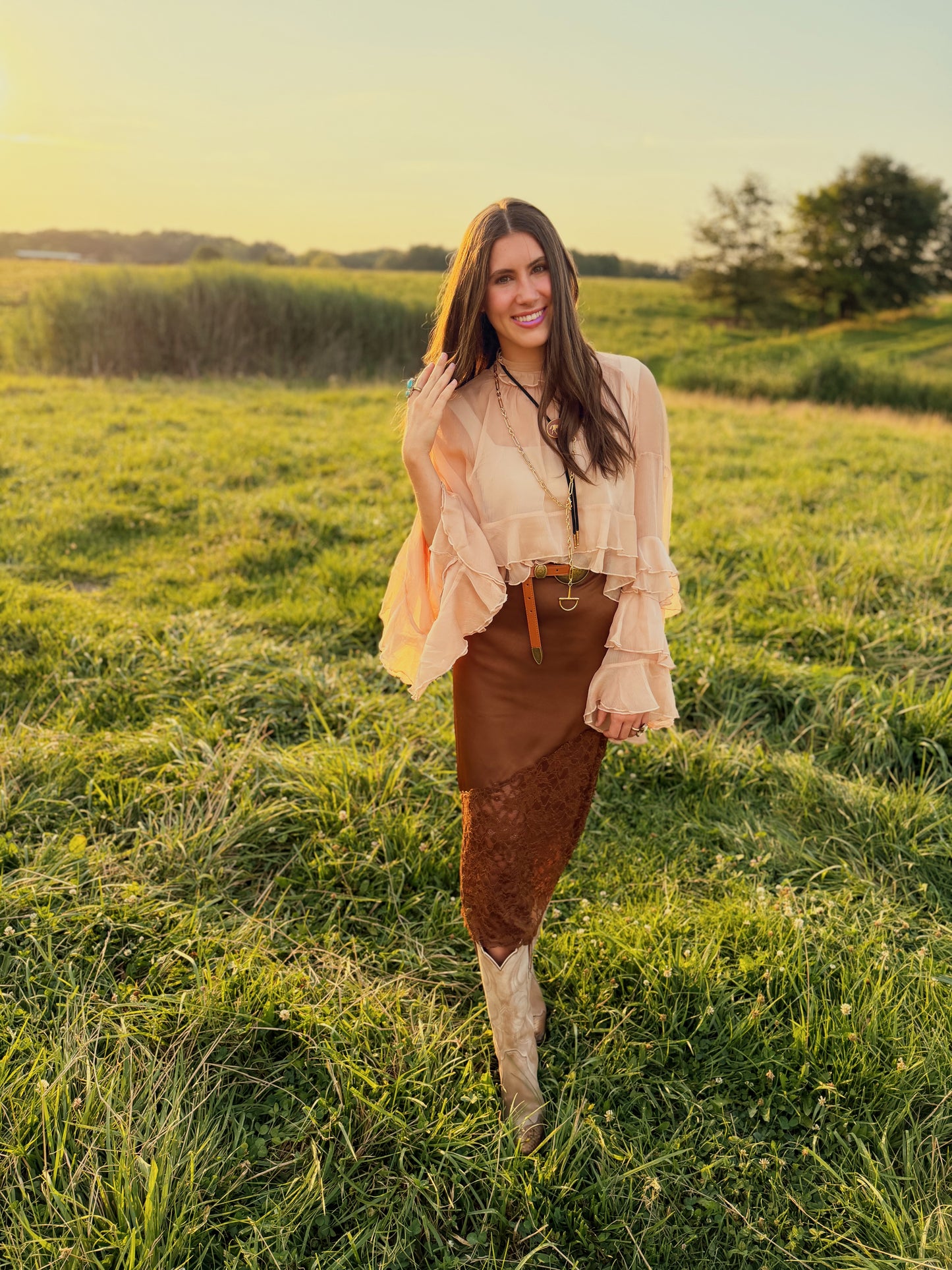 The Cedar Lace Skirt