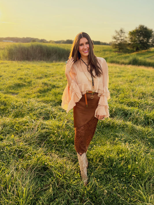 The Cedar Lace Skirt