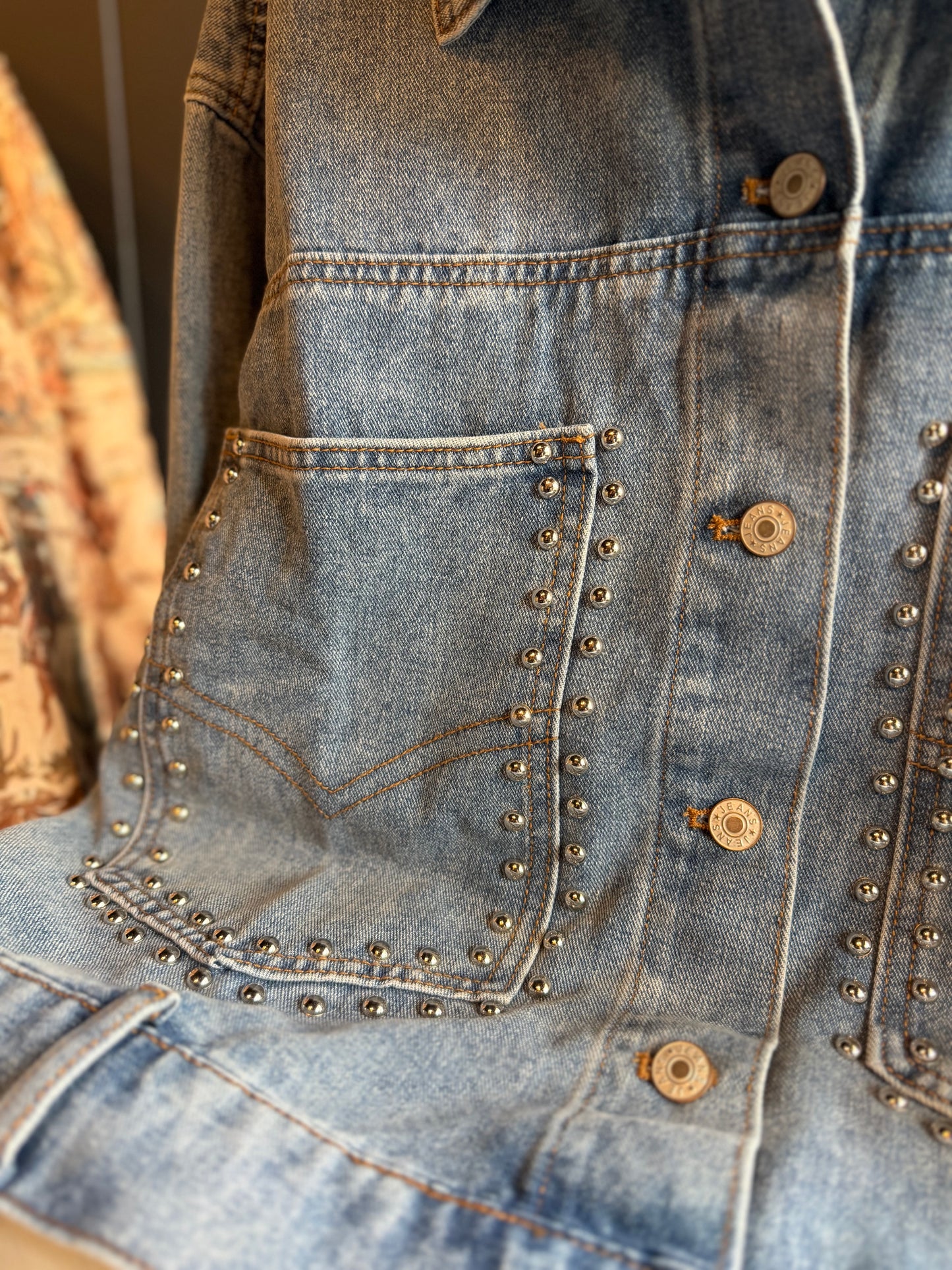 Dubois Studded Denim Jacket