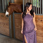 Odessa Merlot Dress