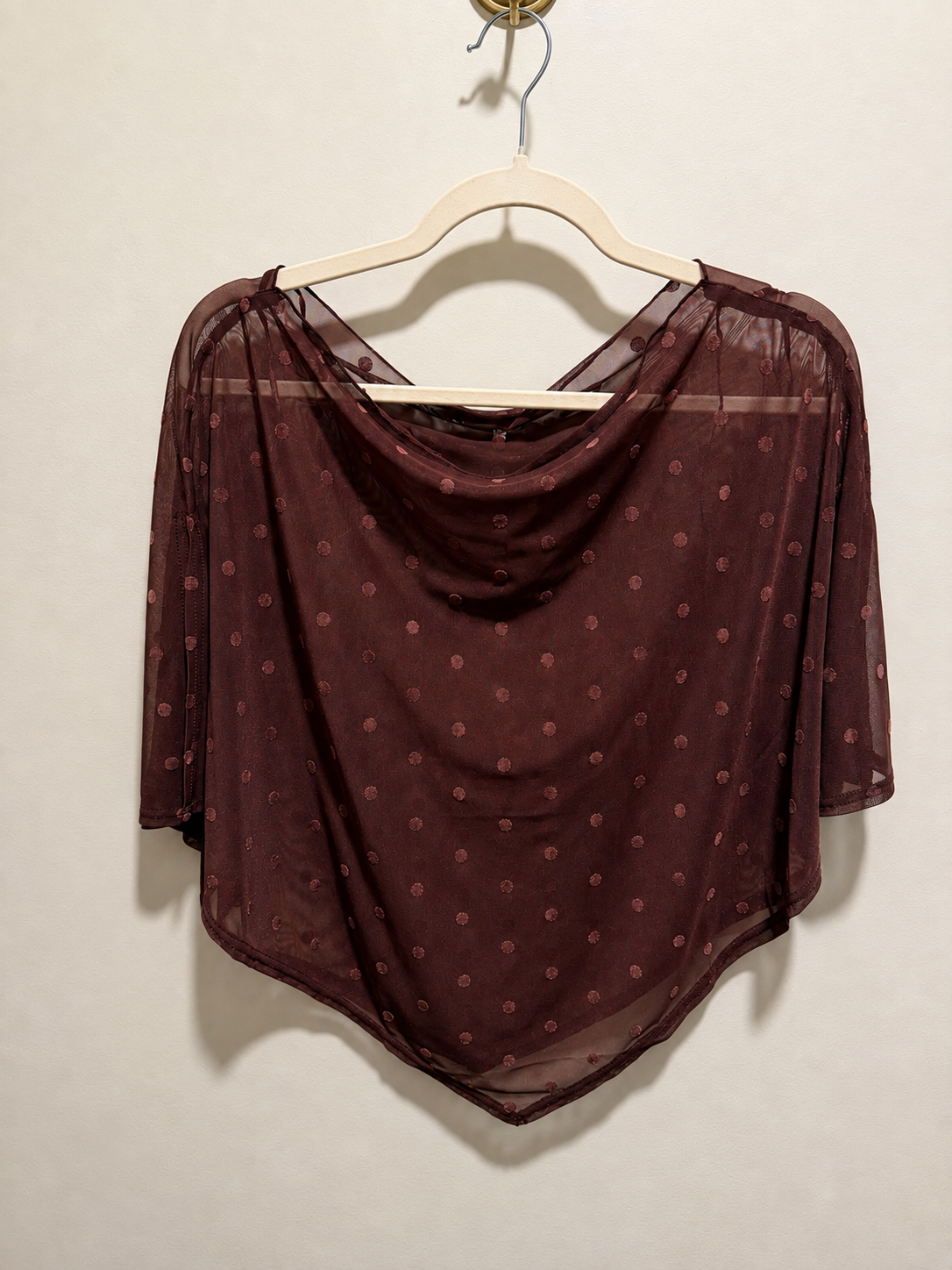 The Cordelia Dot Cape