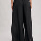 Silky Palazzo Wide Leg Pants