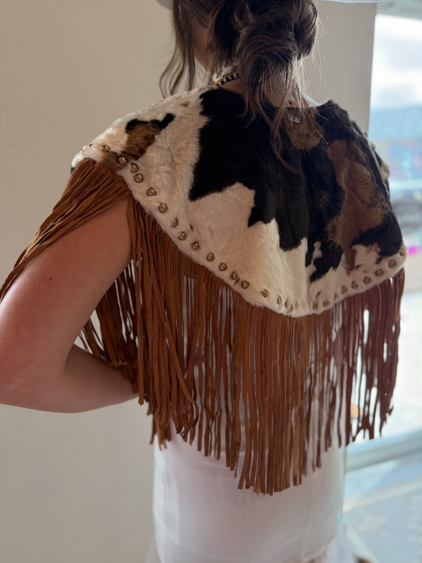 High Noon Hide Cape / Vest
