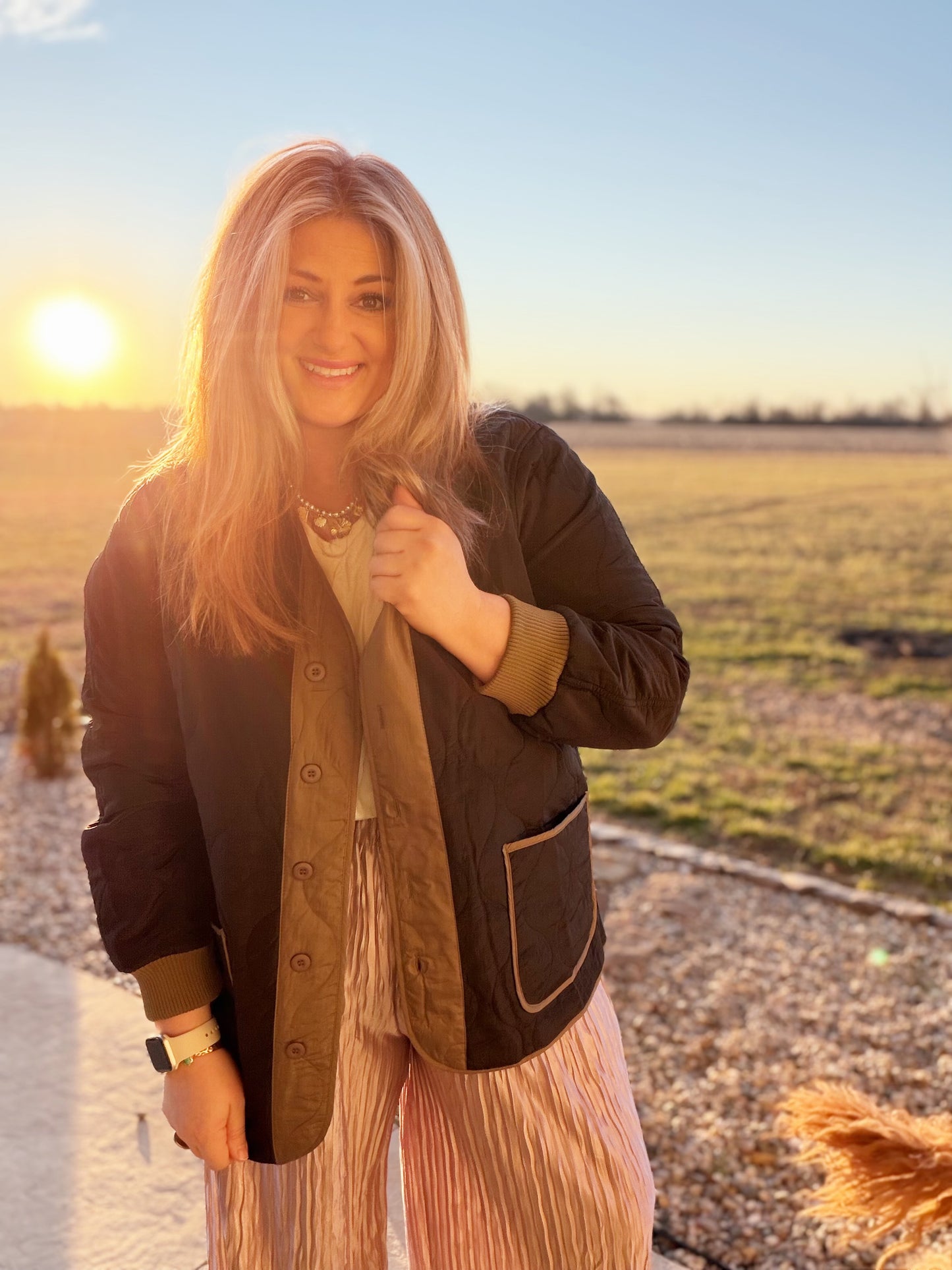 Prairie Line Soft Wash Top/Jacket